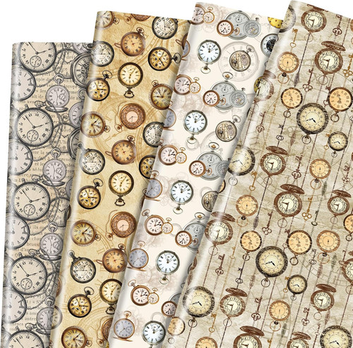 Steampunk orologio carta - orologio,