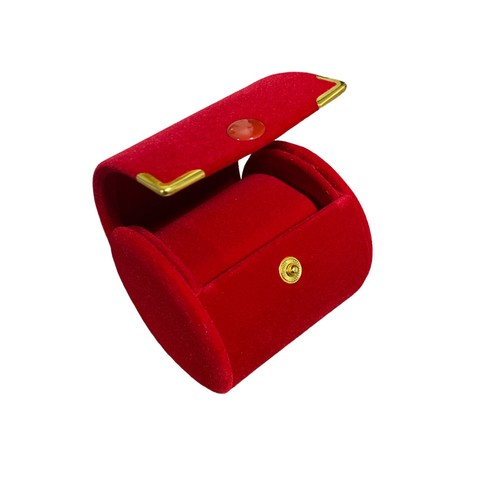 Grande bracciale velluto - velluto, rosso