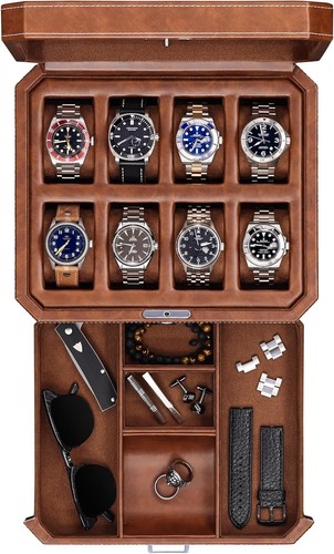 Scatola per orologi pelle 8 - per,